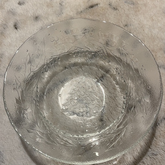 Christmas Salad/Soup Bowls Arcoroc Holly Tree. Set of 10 🎄 - Picture 3 of 11